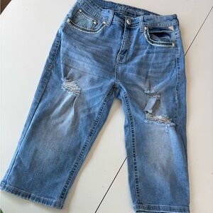 Sexy Couture Gem Embellished Capris-11